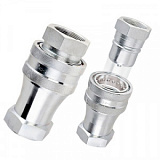 Быстроразъёмное соединение БРС 1/4" ТИП А (ниппель + розетка) FER - RO QCG14SN