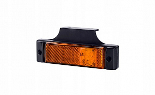LD 128 Желтый габаритный фонарь LED с кронштейном