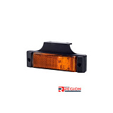 LD 128 Желтый габаритный фонарь LED с кронштейном